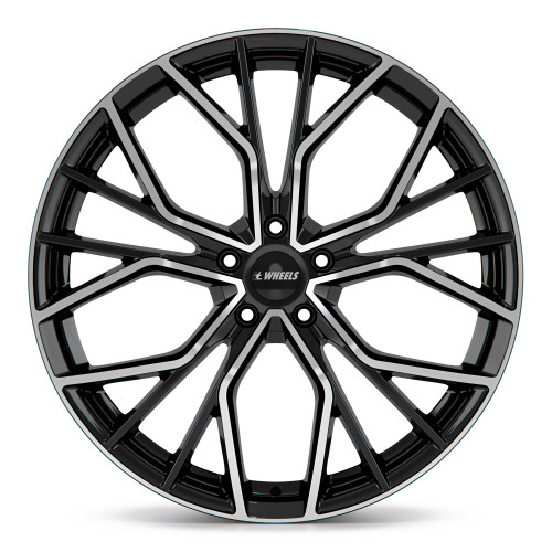 itWheels TIARA gloss black polished