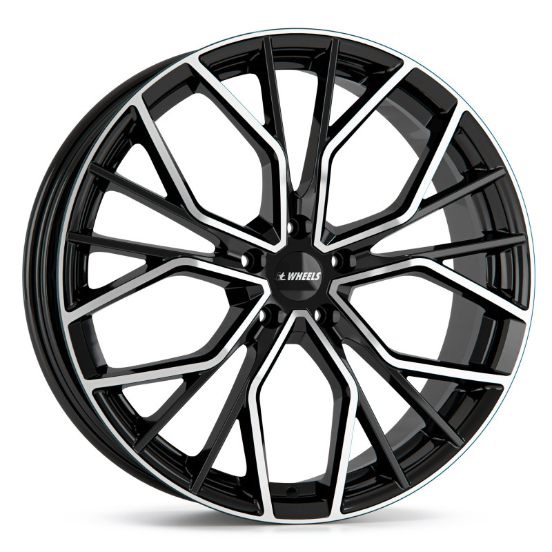 itWheels TIARA gloss black polished