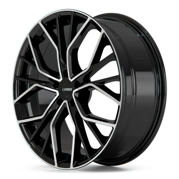 itWheels TIARA gloss black polished