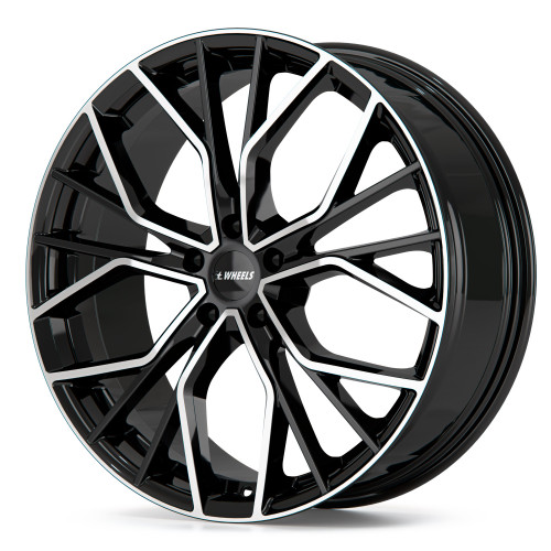 itWheels TIARA gloss black polished