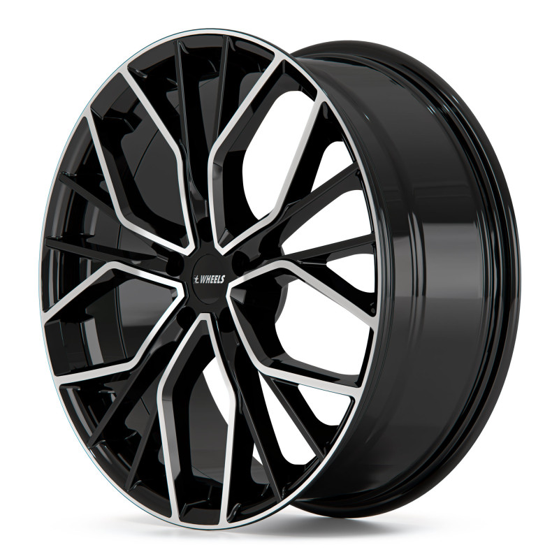 itWheels TIARA gloss black polished