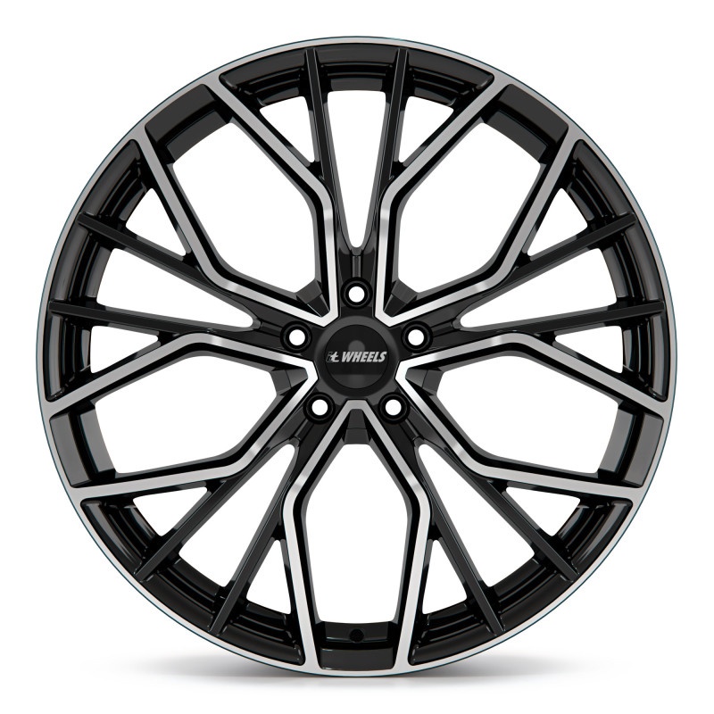 itWheels TIARA gloss black polished