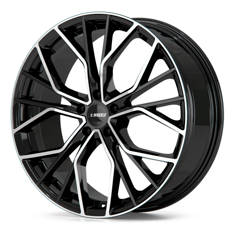 itWheels TIARA gloss black polished
