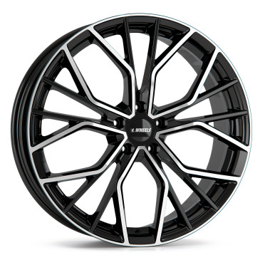 itWheels TIARA gloss black polished