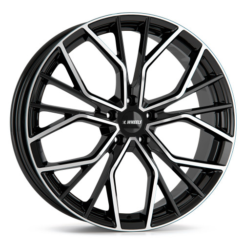 itWheels TIARA gloss black polished