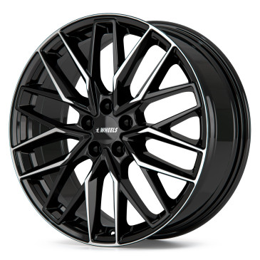 itWheels XANA gloss black polished