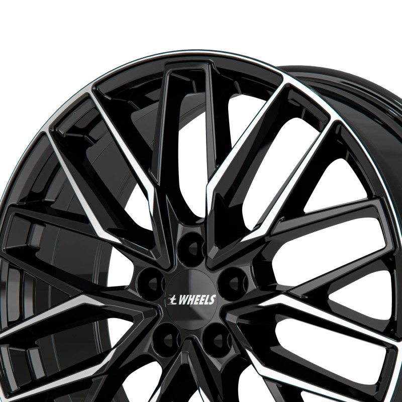 itWheels XANA gloss black polished