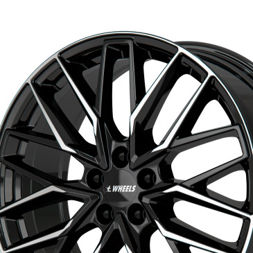 itWheels XANA gloss black polished
