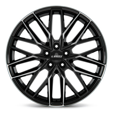 itWheels XANA gloss black polished
