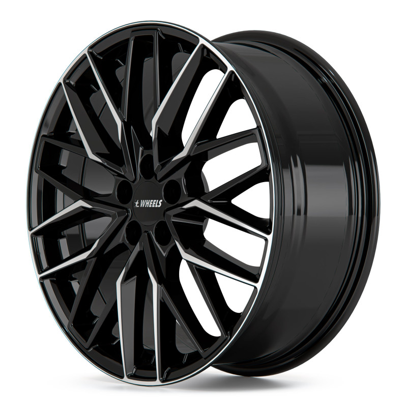 itWheels XANA gloss black polished