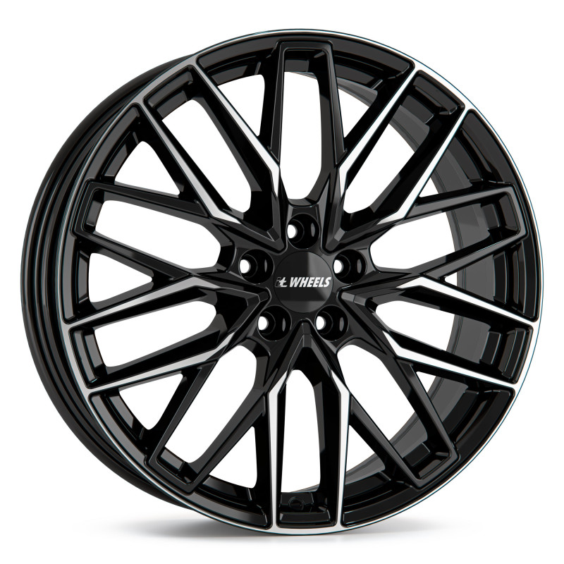 itWheels XANA gloss black polished