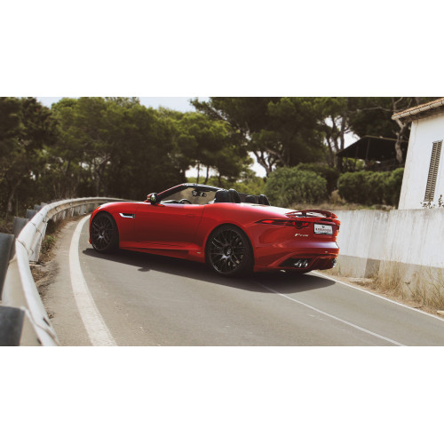 BARRACUDA Karizzma Mattblack-polished / Color Trim gelb