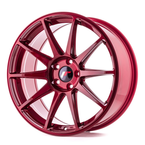 Japan Racing Wheels JR11 Blank Platinum Red