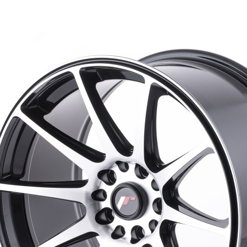 Japan Racing Wheels JR11 Black Machined Face