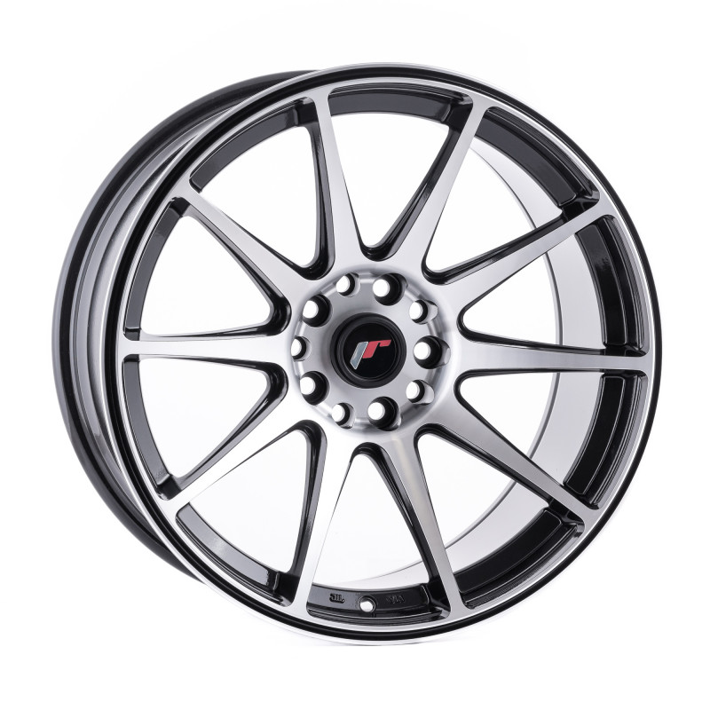 Japan Racing Wheels JR11 Black Machined Face