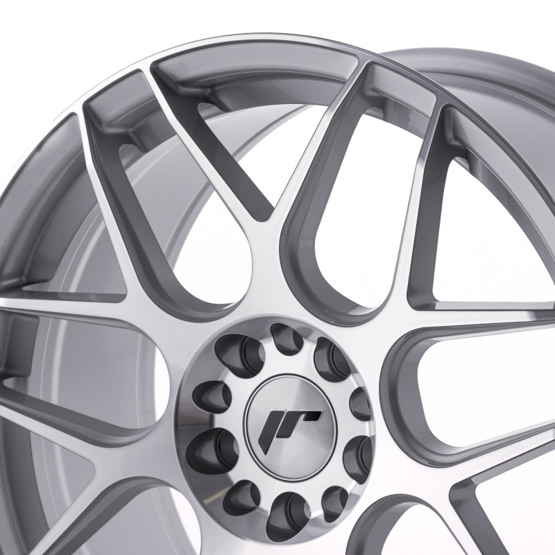 Japan Racing Wheels JR18 Silver Machined