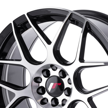 Japan Racing Wheels JR18 Black Machined