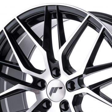 Japan Racing Wheels JR28 Gloss Black Machined