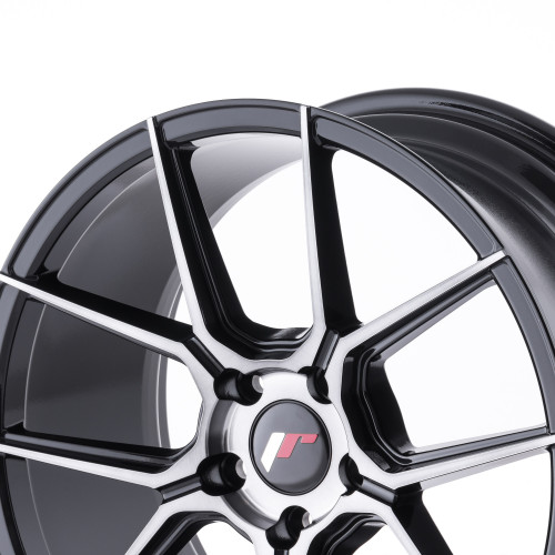 Japan Racing Wheels JR30 Blank Black Brushed