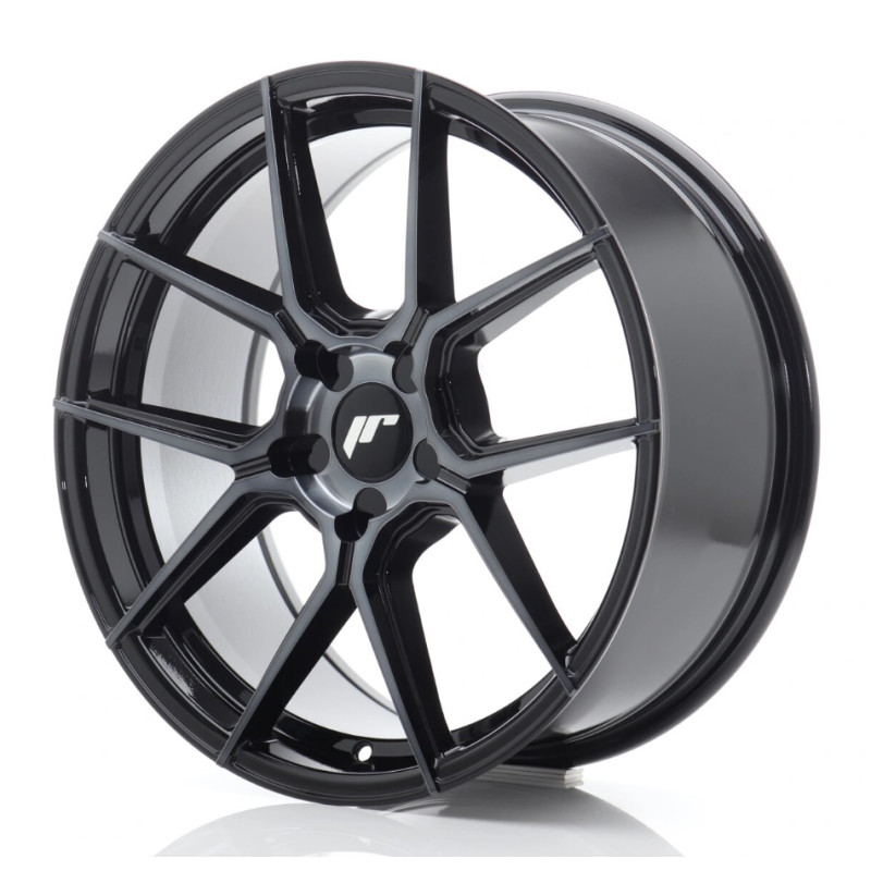 Japan Racing Wheels JR30 Black Machined