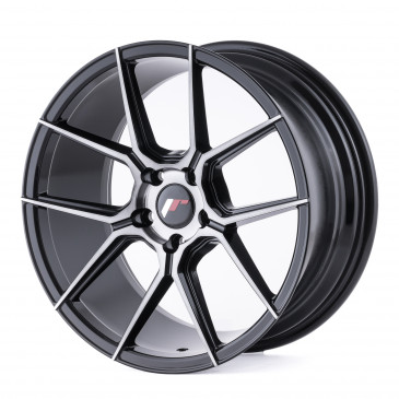 Japan Racing Wheels JR30 Black Machined