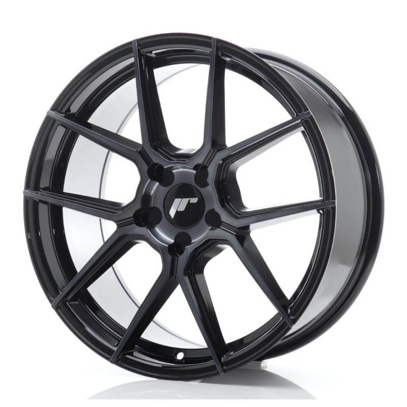 Japan Racing Wheels JR30 Black Machined