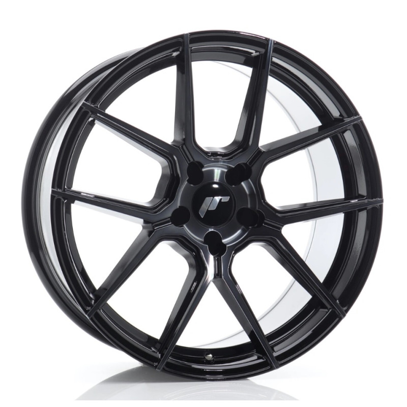 Japan Racing Wheels JR30 Black Machined