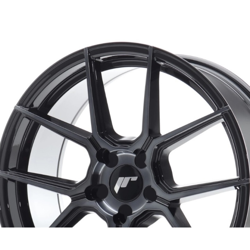 Japan Racing Wheels JR30 Black Machined