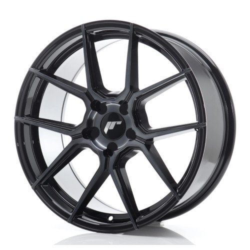 Japan Racing Wheels JR30 Black Machined