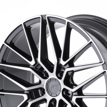Japan Racing Wheels JR38 Black Brushed