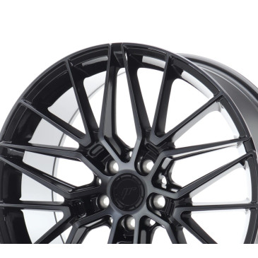 Japan Racing Wheels JR38 Black Machined