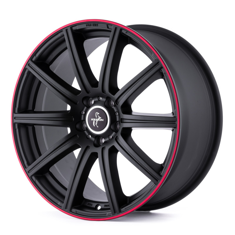 KESKIN KT16 MATT BLACK LIP RED