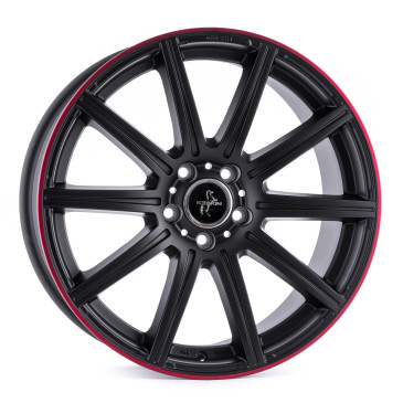 KESKIN KT16 MATT BLACK LIP RED