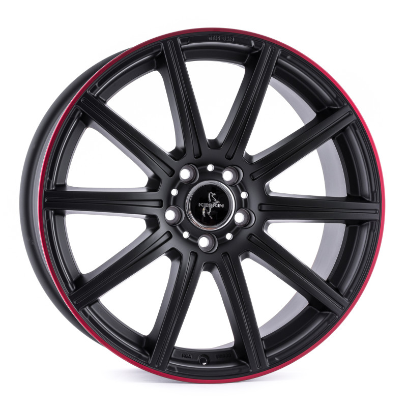 KESKIN KT16 MATT BLACK LIP RED