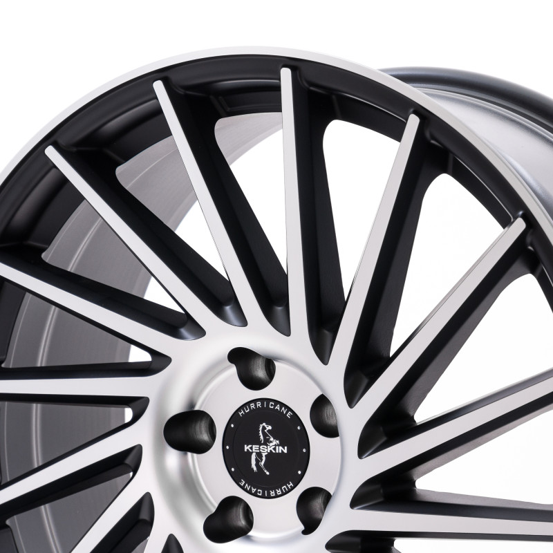 KESKIN KT17 MATT BLACK FRONT POLISH