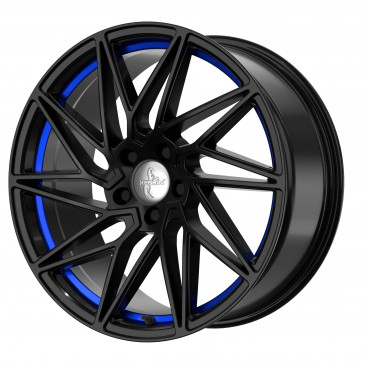 KESKIN KT20 BLACK PAINTED BLUE INSIDE