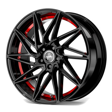 KESKIN KT20 BLACK PAINTED RED INSIDE