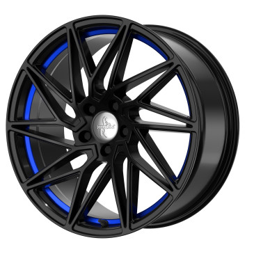 KESKIN KT20 BLACK PAINTED BLUE INSIDE