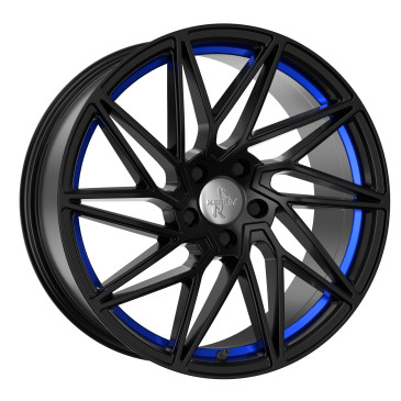 KESKIN KT20 BLACK PAINTED BLUE INSIDE