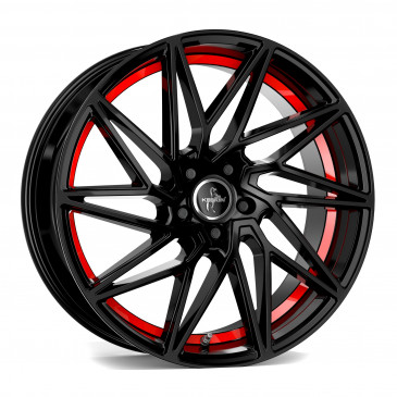 KESKIN KT20 BLACK PAINTED RED INSIDE
