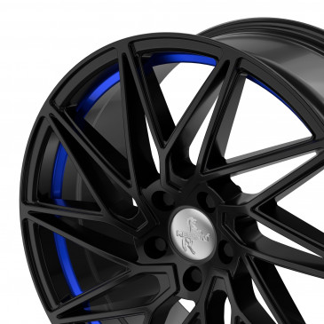 KESKIN KT20 BLACK PAINTED BLUE INSIDE