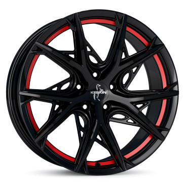 KESKIN KT24 BLACK PAINTED RED INSIDE