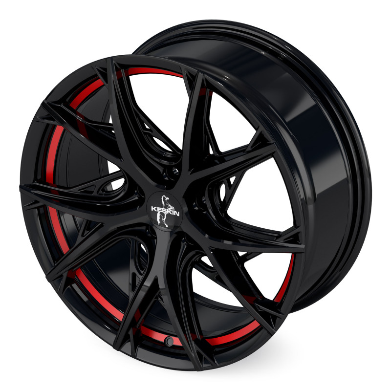 KESKIN KT24 BLACK PAINTED RED INSIDE
