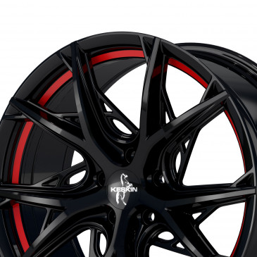 KESKIN KT24 BLACK PAINTED RED INSIDE