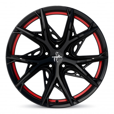KESKIN KT24 BLACK PAINTED RED INSIDE