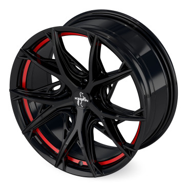 KESKIN KT24C BLACK PAINTED RED INSIDE