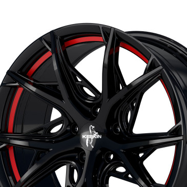 KESKIN KT24C BLACK PAINTED RED INSIDE