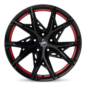 KESKIN KT24C BLACK PAINTED RED INSIDE