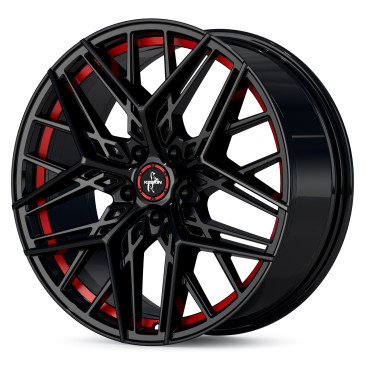 KESKIN KT25 BLACK PAINTED RED INSIDE