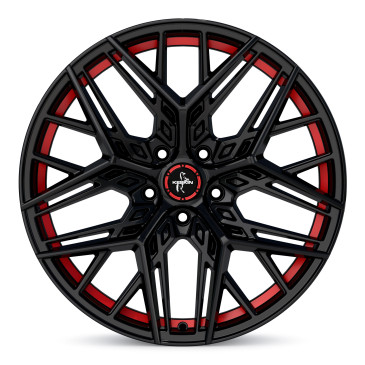 KESKIN KT25 BLACK PAINTED RED INSIDE